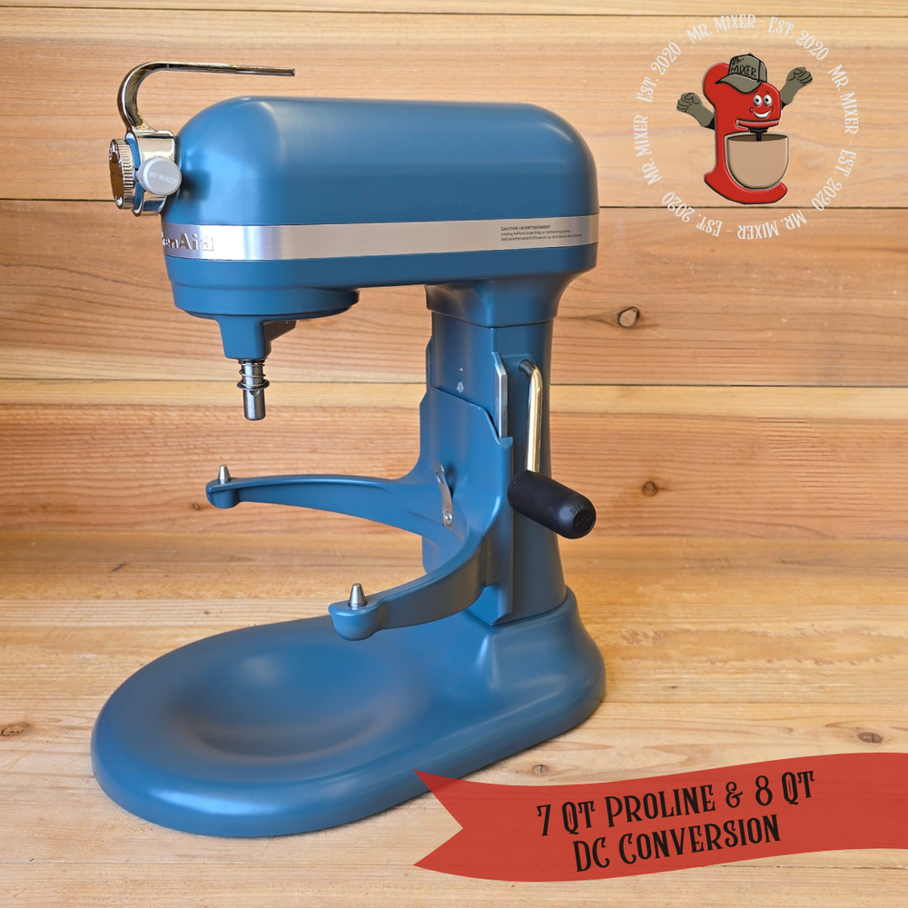 Mr. Mixer Upgraded KitchenAid 7 Qt Proline & 8 Qt 1.3HP DC